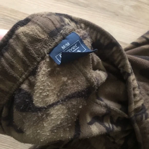 Denver Hayes Men's Brown Camouflage Joggers Panama Pants - Picture 8 of 9